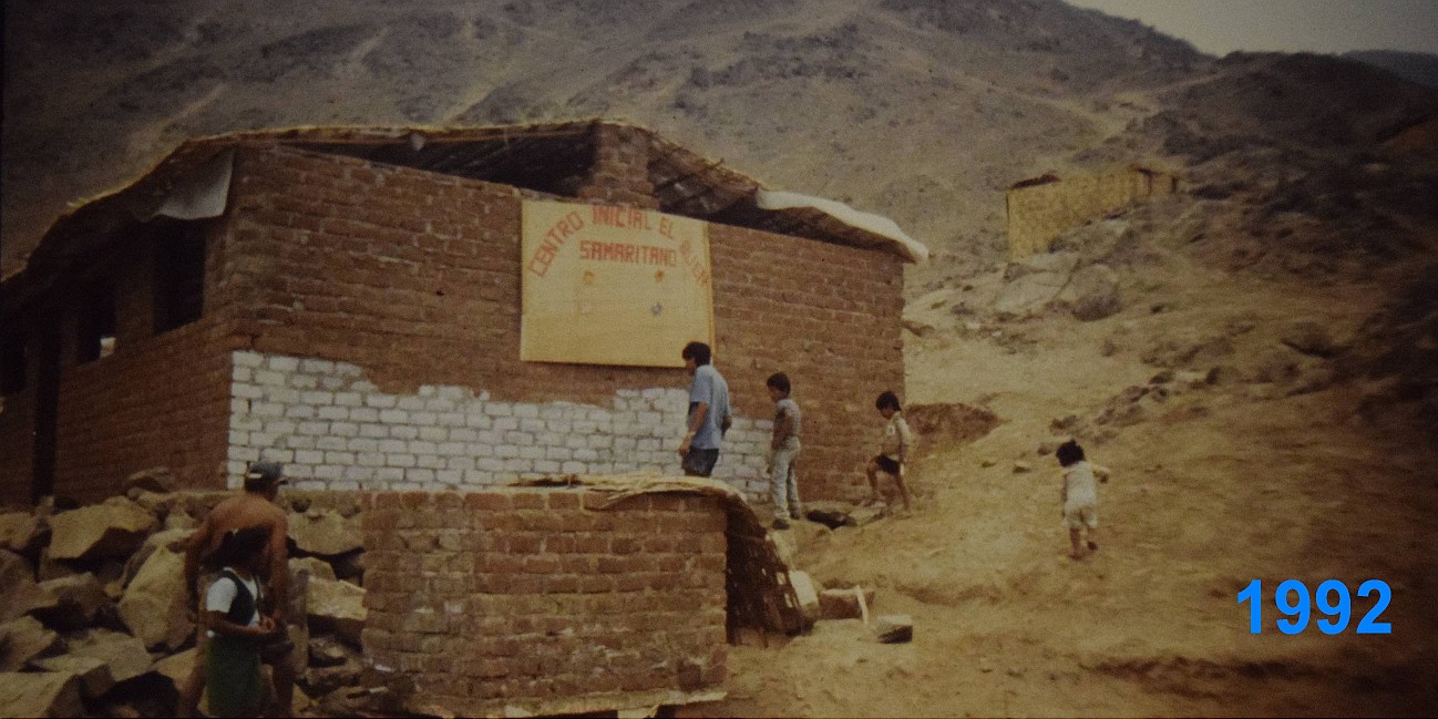 Unsere Schule in Mariátegui 1992