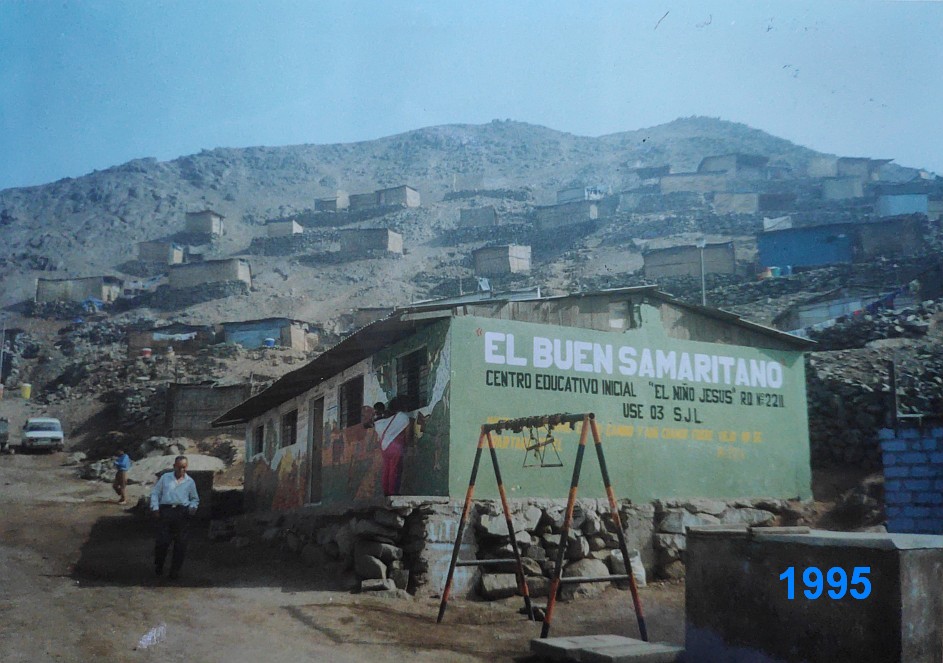 Unsere Schule in Mariátegui 1995