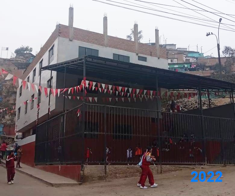 Unsere Schule in Mariátegui 2010