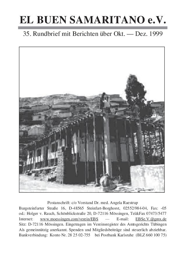 35. Rundbrief